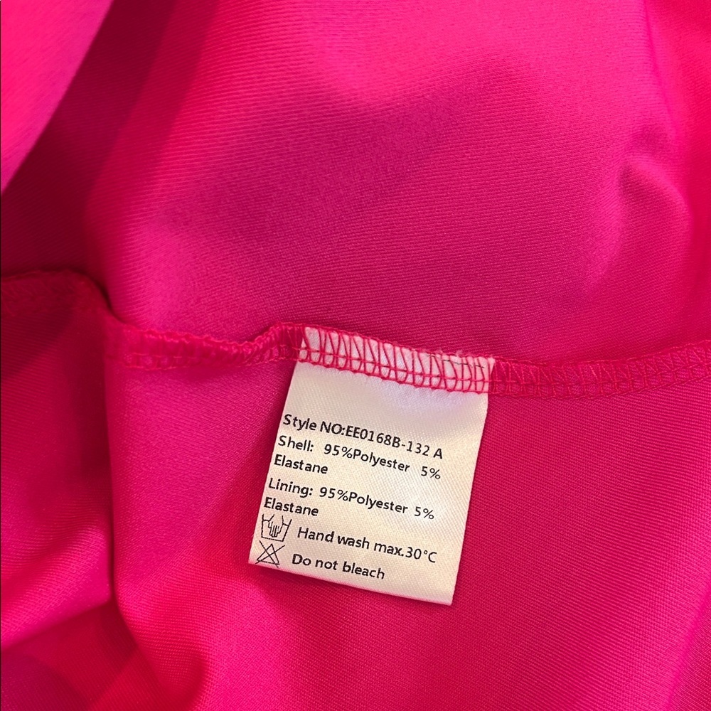 Ever Pretty Fuchsia Deep V-Neck Maxi Dress size S - Picture 7 of 8